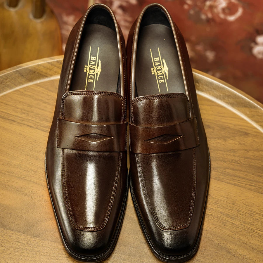 2025 Best Design Men Shoes Mens Luxury Loafers Genuine Leather