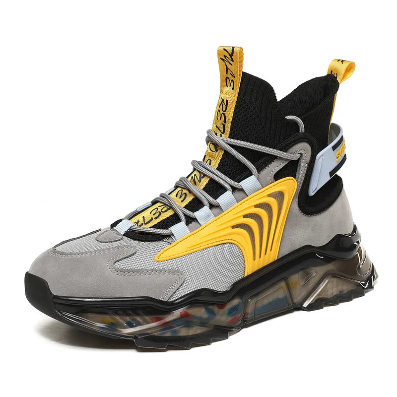 Men Shoes Designer Casual Male Chunky Sneakers Height Increasing Walking Platform Shoes for Men Jogging Zapatillas Hombre