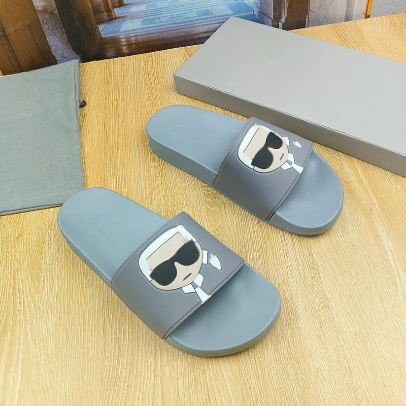 Africa Hot Selling Women Shoes Round Toe Branded Design slippers Flat Sides for Ladies