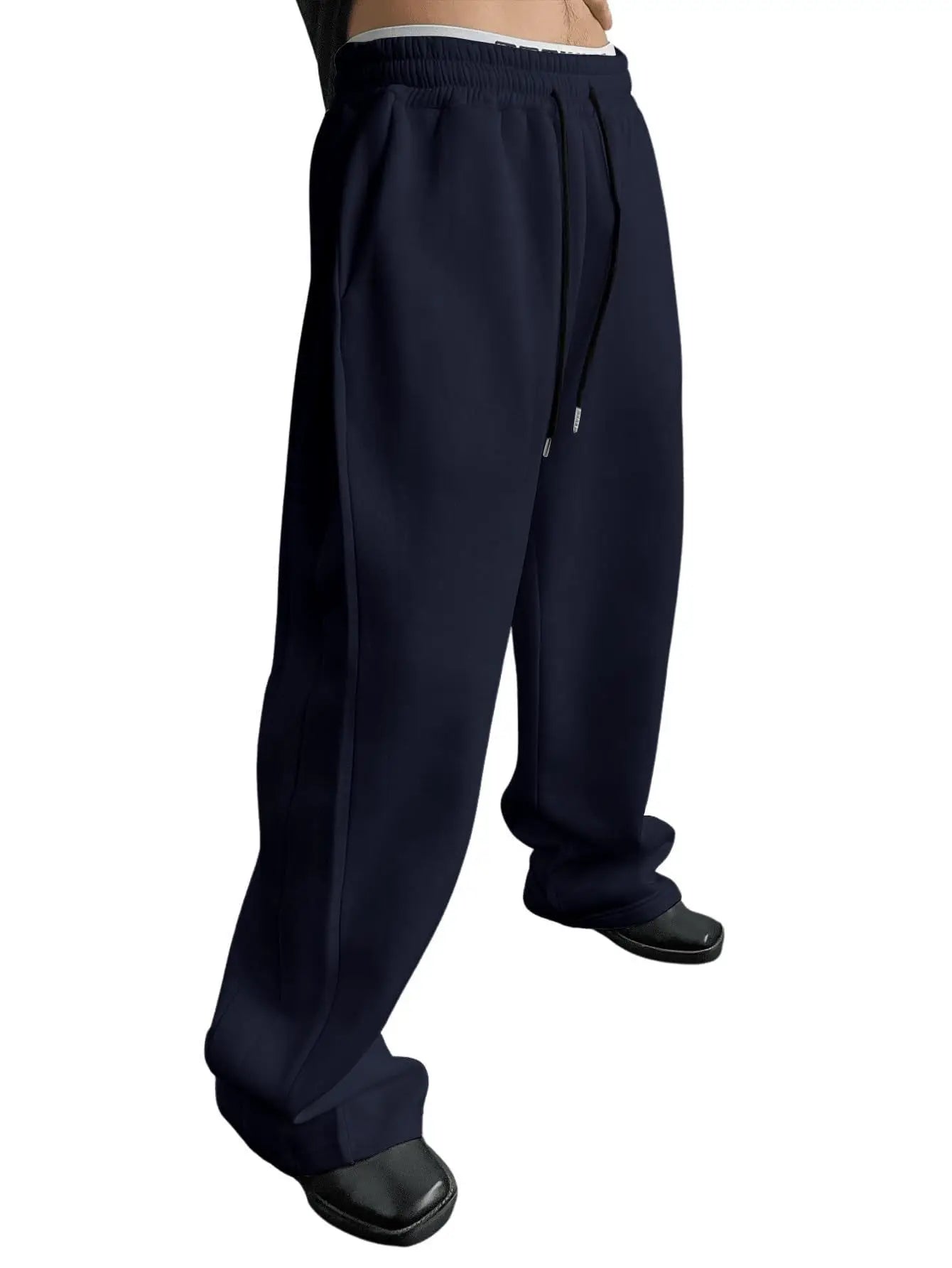 2025 New Korean style Sweatpants Sport Pants Men Running Pants Spring Summer Loose Casual Sweat Pants Straight Jogging Pants Men