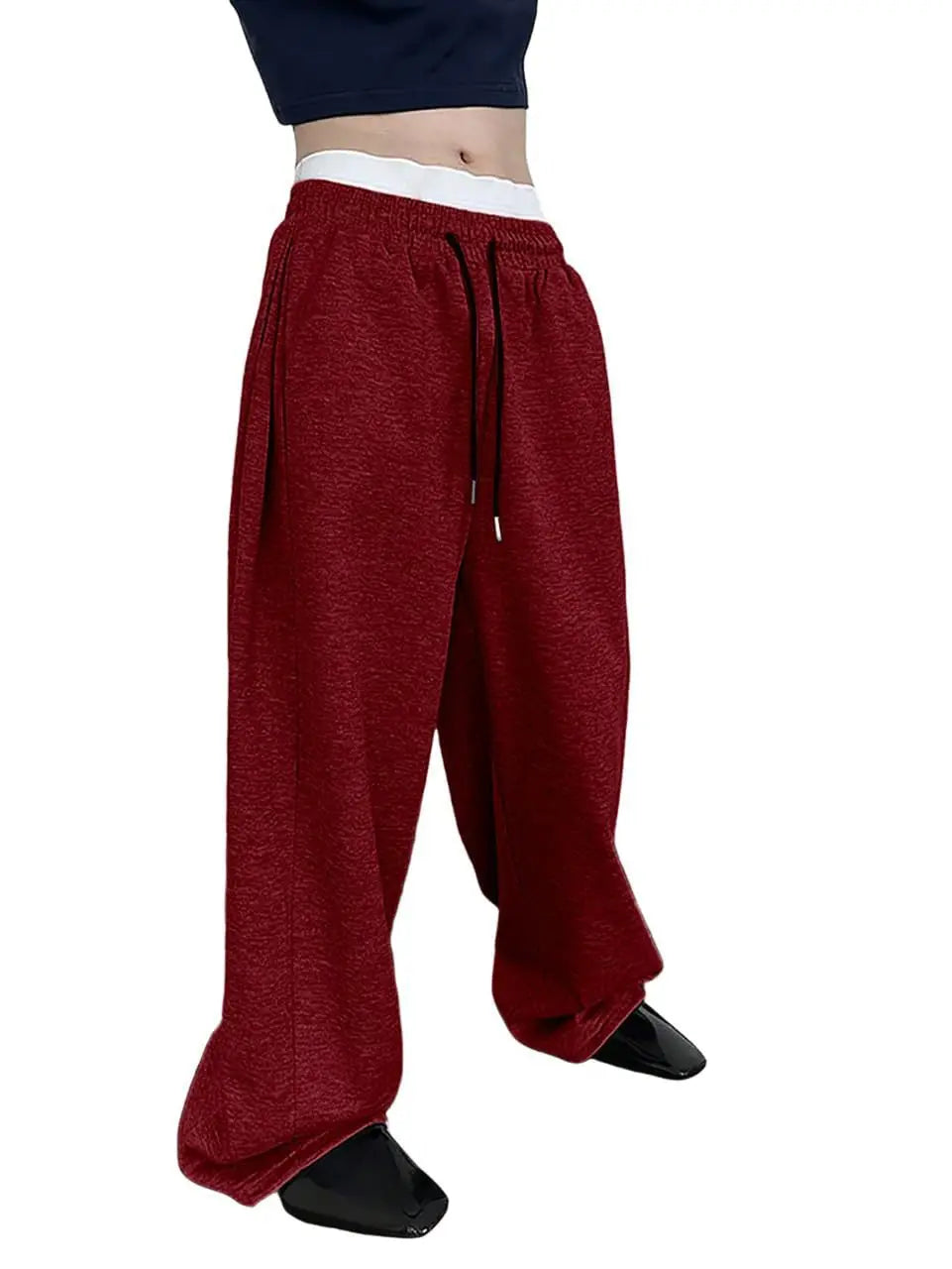 2025 New Korean style Sweatpants Sport Pants Men Running Pants Spring Summer Loose Casual Sweat Pants Straight Jogging Pants Men