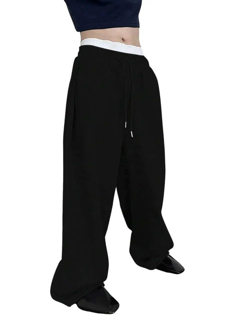 2025 New Korean style Sweatpants Sport Pants Men Running Pants Spring Summer Loose Casual Sweat Pants Straight Jogging Pants Men