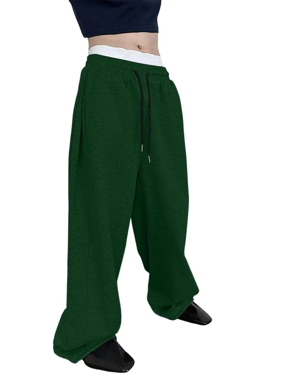 2025 New Korean style Sweatpants Sport Pants Men Running Pants Spring Summer Loose Casual Sweat Pants Straight Jogging Pants Men